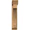 Ekena Millwork Imperial Traditional Rough Sawn Bracket w/ Offset Brace, Western Red Cedar, 6"W x 24"D x 32"H BKT0604X24X32IMP01RWR - alternate 4
